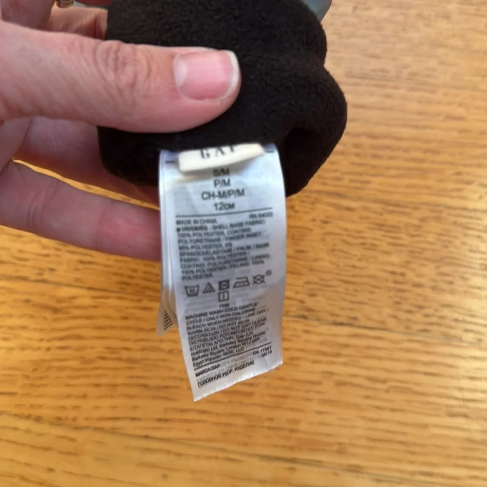 Gap 3M Thinsulate Silver Mittens SM